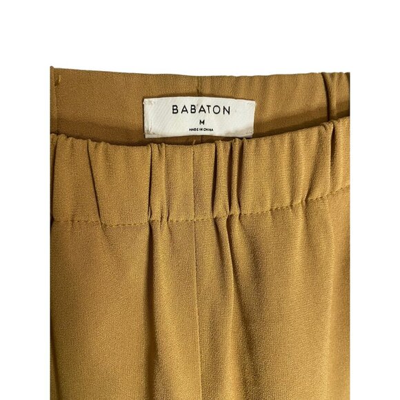 Babaton Dexter High Waist Cropped Tan Pants-sz Medium - Picture 3 of 9
